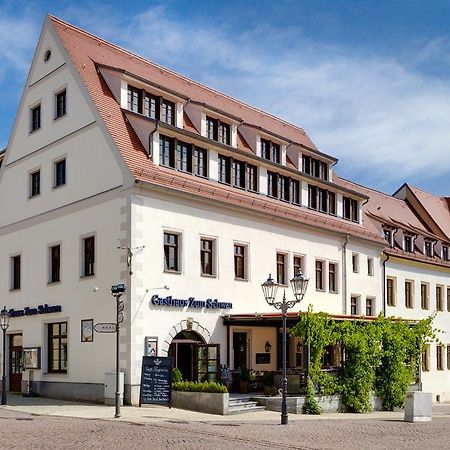 Hotel Gasthaus Zum Schwan Oschatz Esterno foto