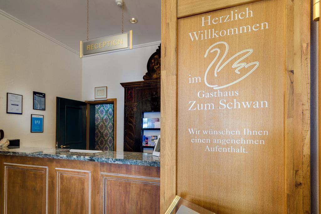 Hotel Gasthaus Zum Schwan Oschatz Esterno foto